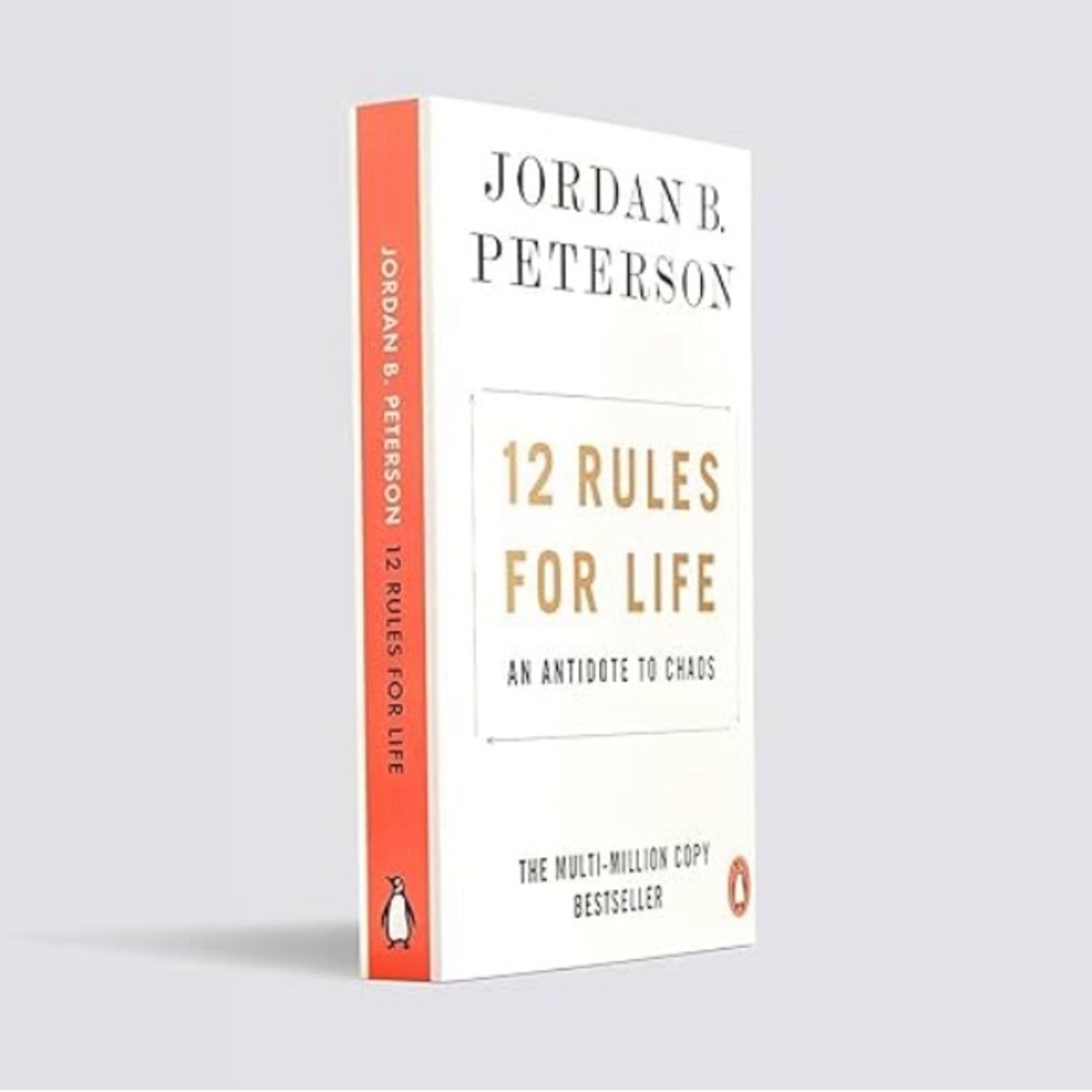 Self Help 12 Rules for Life Jordan B. Peterson An Antidote to Chaos paperback